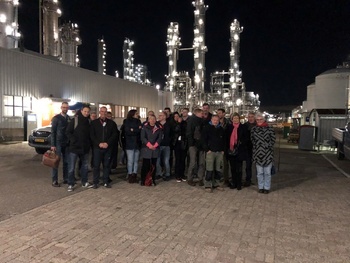 Bezoek TechForce Rijnmond aan Shell Moerdijk Bezoek TechForce Rijnmond aan Shell Moerdijk